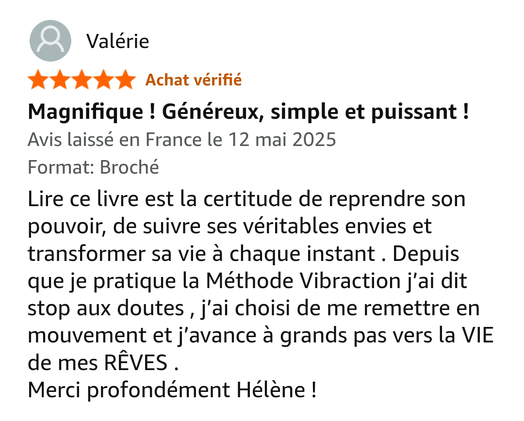Témoignage lecteur 2