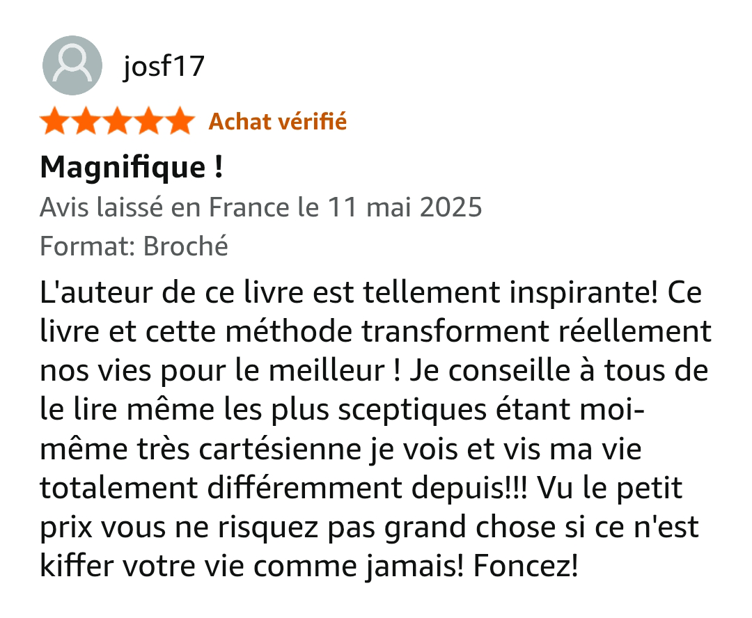 Témoignage lecteur 6